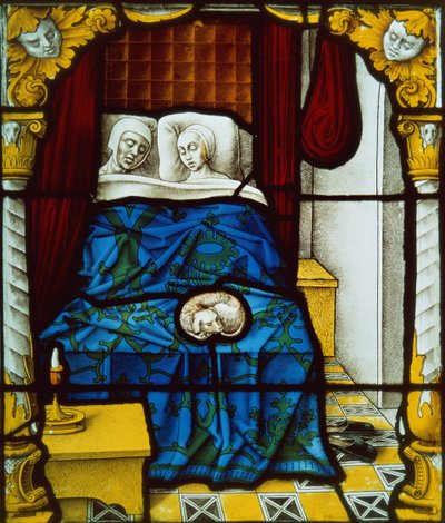 Tobias and Sara on their Wedding Night, ca 1520 by German School